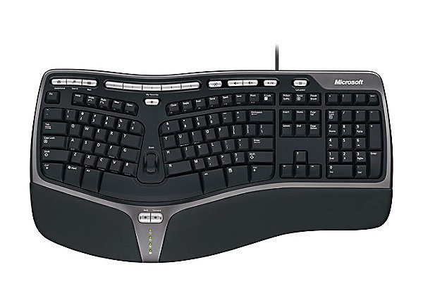 meisje diepgaand impuls Ergonomisch toetsenbord - Microsoft Natural Ergonomic - Demasko