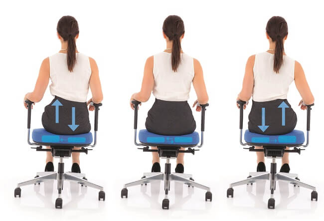 Air-seat kohl bureaustoel Air seat Kohl bureaustoel