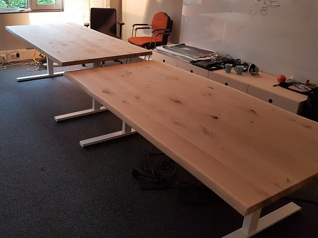 Vergadertafel Bureau met Eikenhout